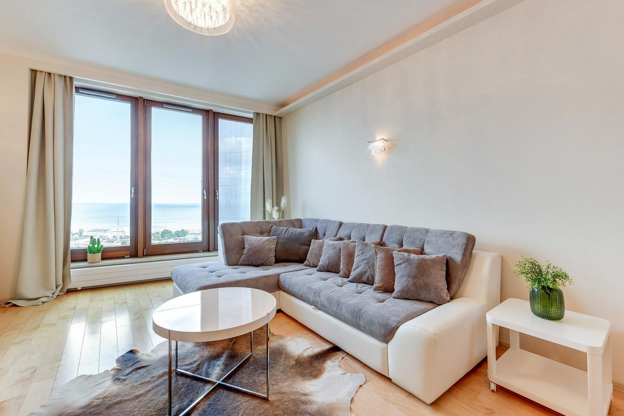 Appartement The Marine Plaza - Sea Towers à Gdynia Extérieur photo