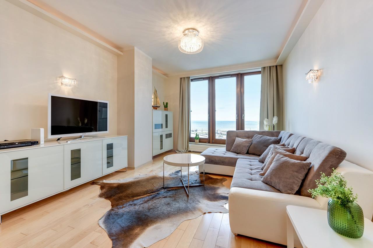 Appartement The Marine Plaza - Sea Towers à Gdynia Extérieur photo